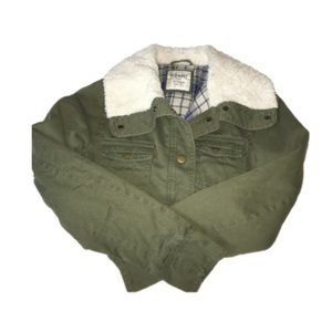 OLD NAVY Faux-Fur Lined Utility Jacket/Coat